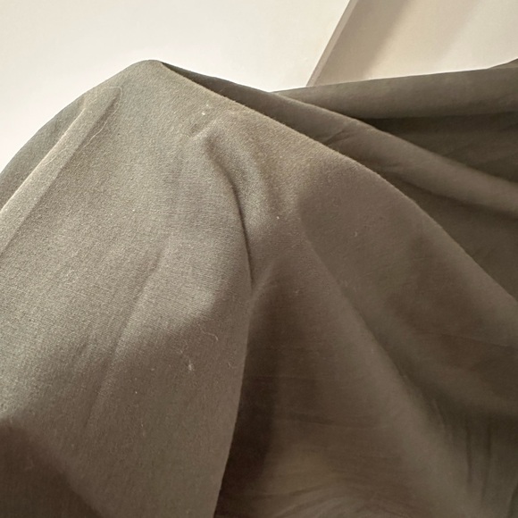 Colorful Mexican Embroidered Maxi Dress Olive Green - Picture 5 of 5